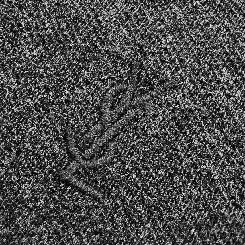 Saint Laurent Saint Laurent 标识刺绣Polo衫灰色
