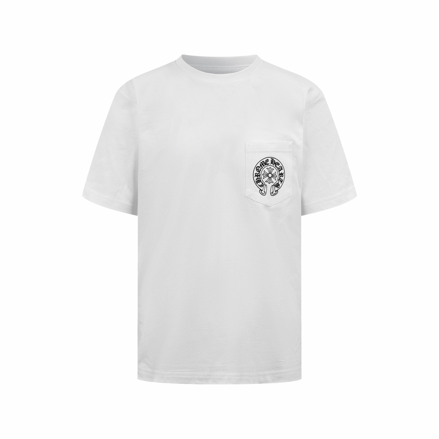 Chrome Hearts CH 克罗心马蹄口袋印花短袖白色