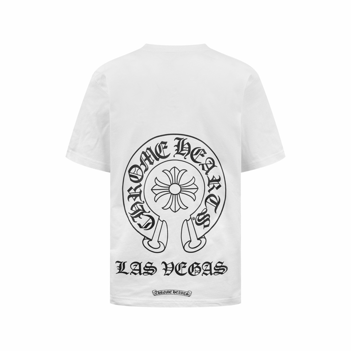 Chrome Hearts CH 克罗心马蹄口袋印花短袖白色