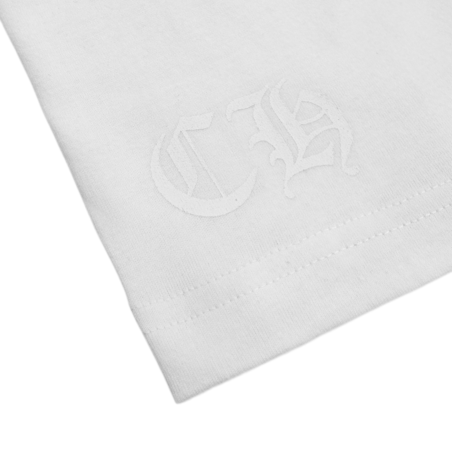 Chrome Hearts CH 克罗心马蹄口袋印花短袖白色