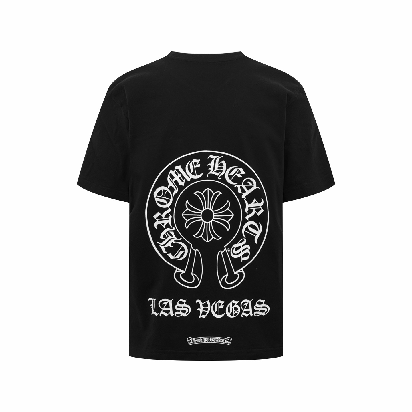 Chrome Hearts CH 克罗心马蹄口袋印花短袖黑色