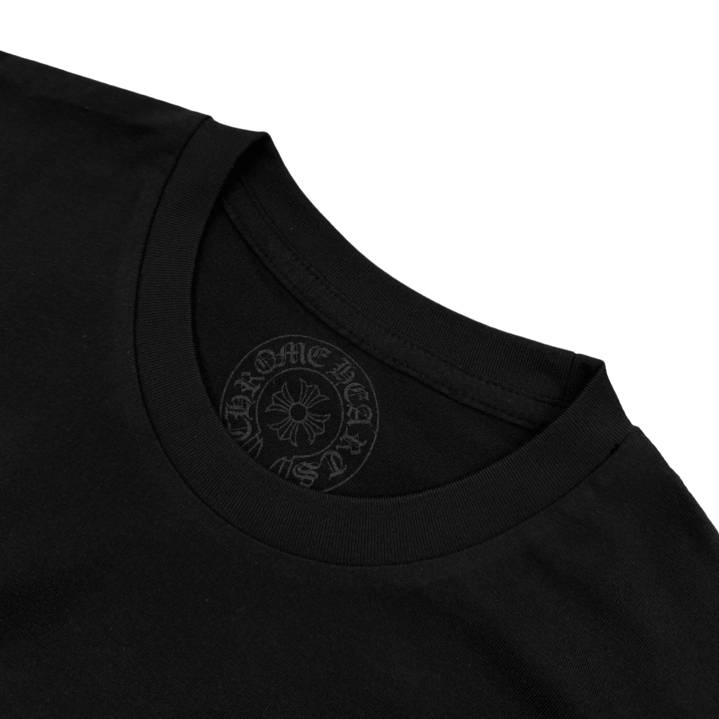 Chrome Hearts CH 克罗心马蹄口袋印花短袖黑色