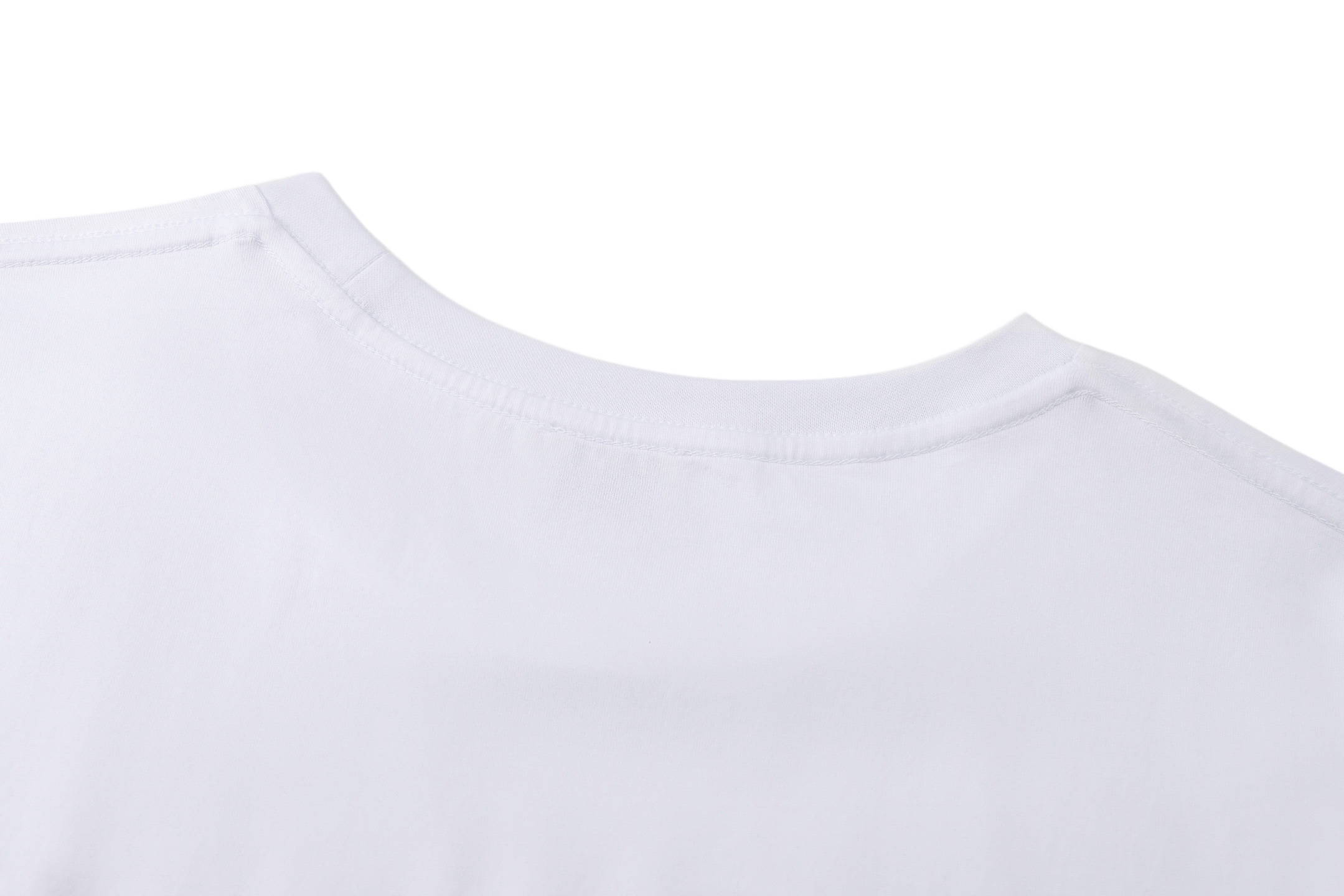 Saint Laurent Salnt Laurent 标识刺绣短袖白色