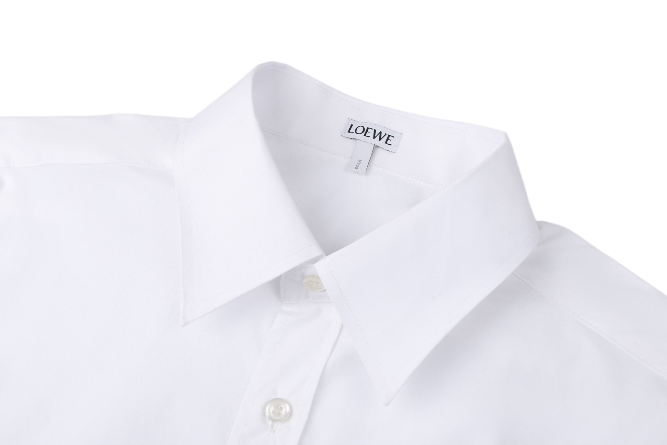 Loewe Loewe Anagram 下摆小刺绣长袖衬衫