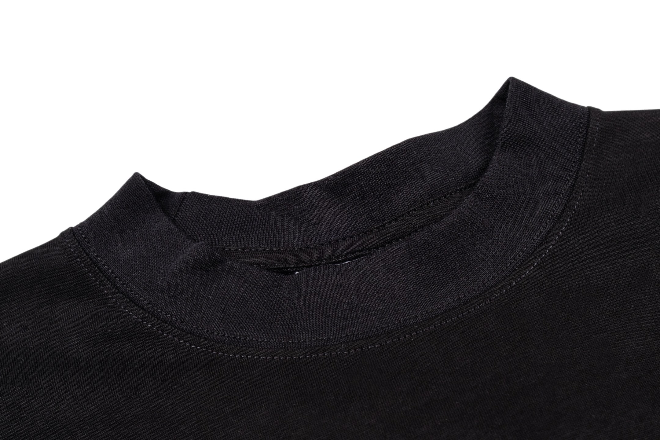 Balenciaga BLCG 26SS 520限定标签印花短袖黑色