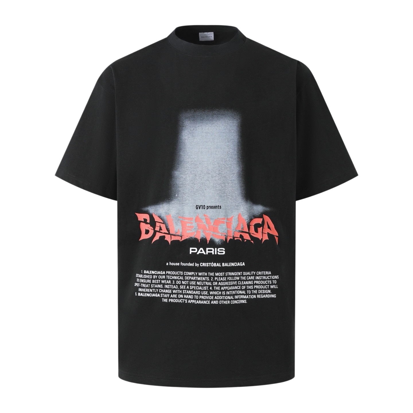 Balenciaga BLCG 26SS Gv10限定字母短袖