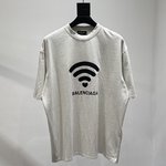 Balenciaga Clothing T-Shirt Printing Unisex Short Sleeve