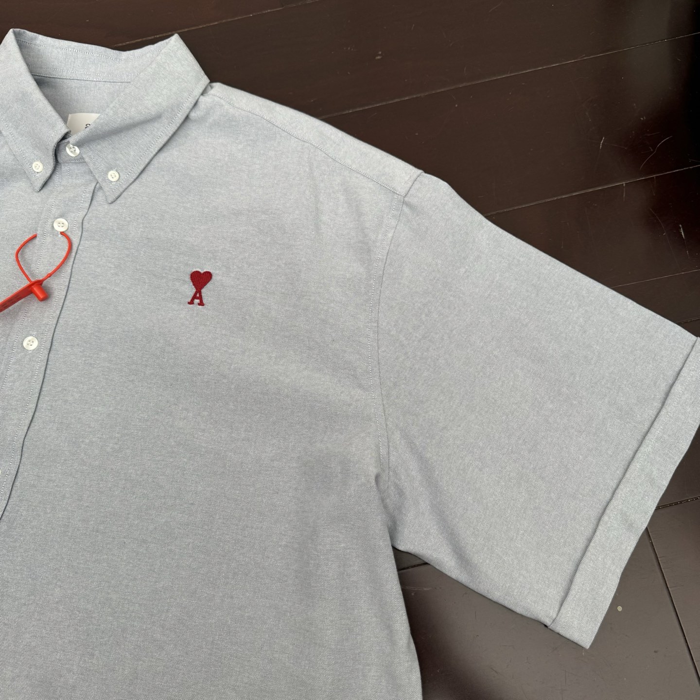 Luxurious Ami Paris Box Shirt: Customized Elegance and Quality Embroidery, Lasting Beauty. - 图片 7