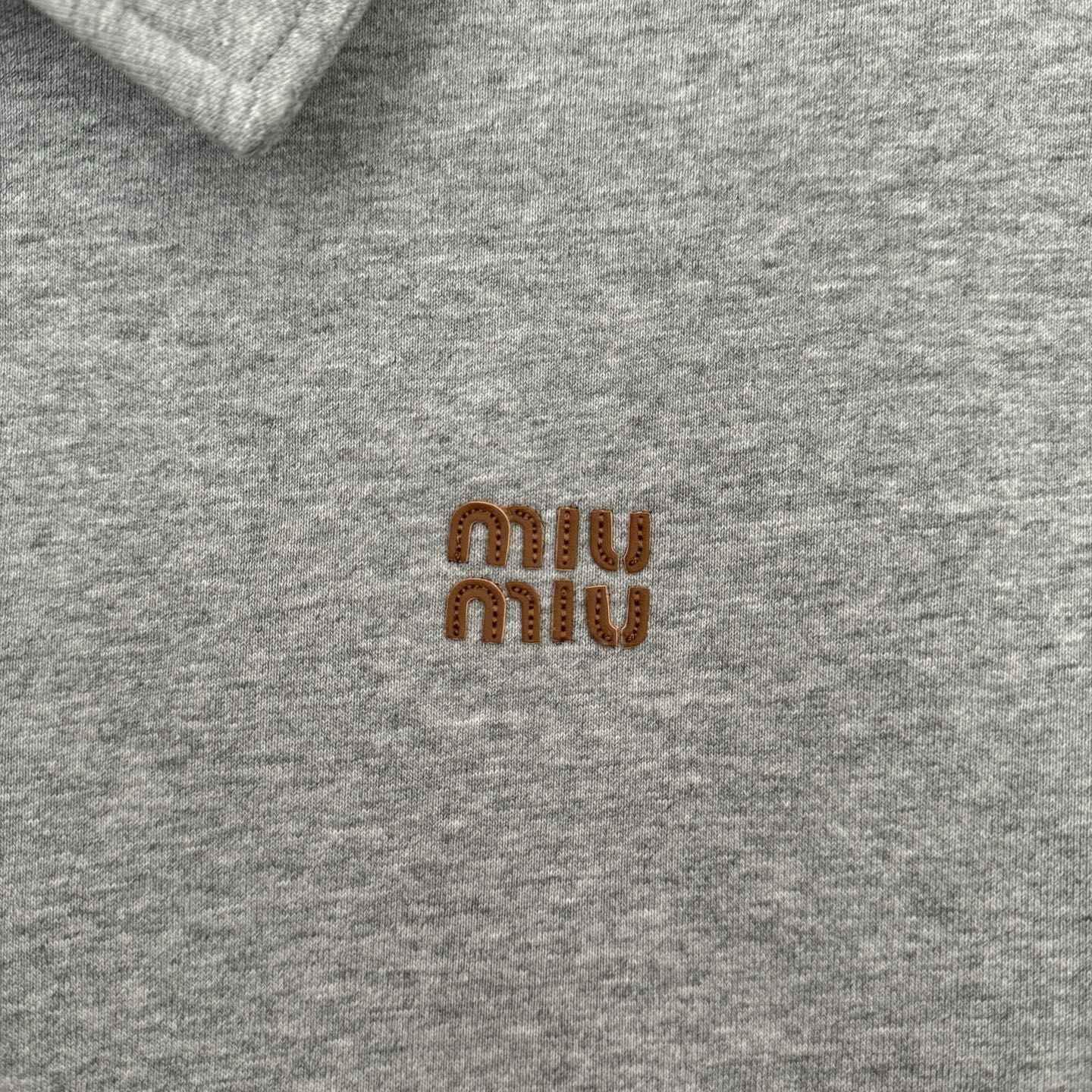 “New Miumiu Cotton Zipper Jacket: Space Cotton, Embroidery, Pure Cotton Fabric” - 图片 7