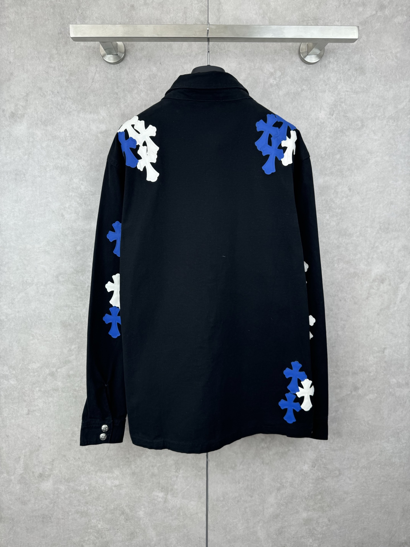 Chrome Hearts CH Patchwork Denim Jacket - Cross Design, Premium Quality 3 i1758917411280 7995 0 1