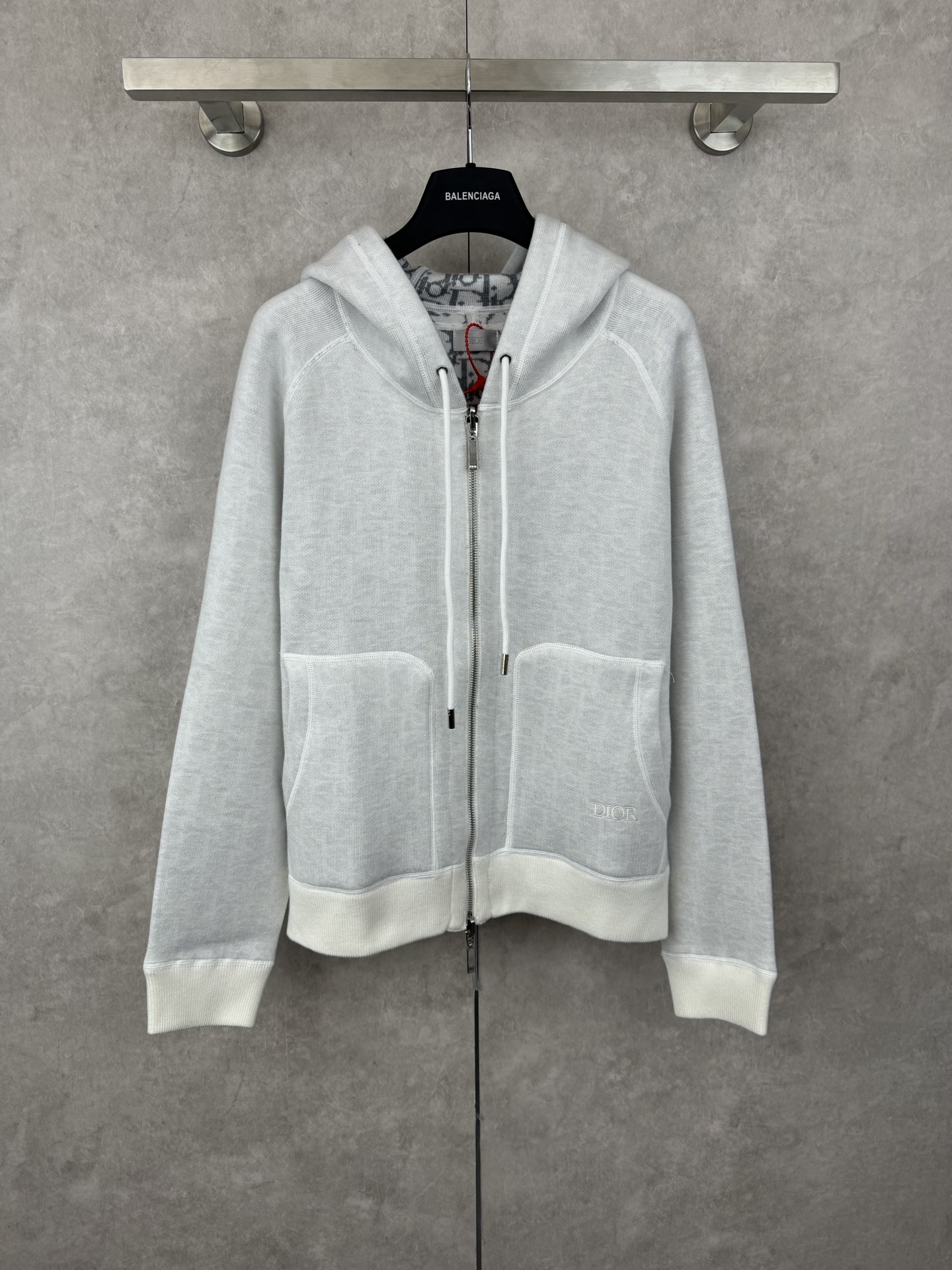 Dior Reversible Jacquard Cotton-Cashmere Blend Hoodie, Drawstring, Pockets 2 i1759092577779 1955 0 0