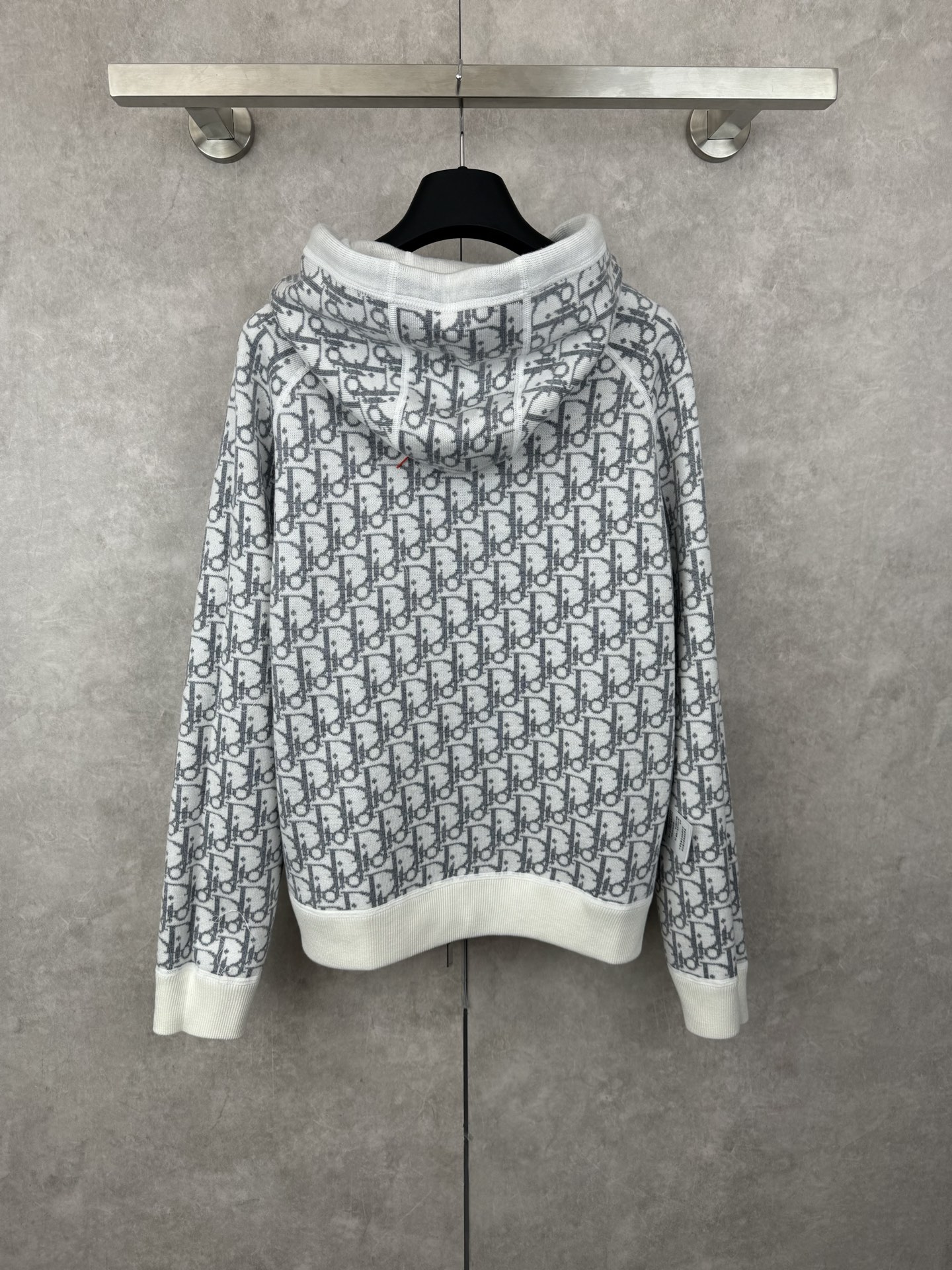 Dior Reversible Jacquard Cotton-Cashmere Blend Hoodie, Drawstring, Pockets 5 i1759092579270 4713 0 3