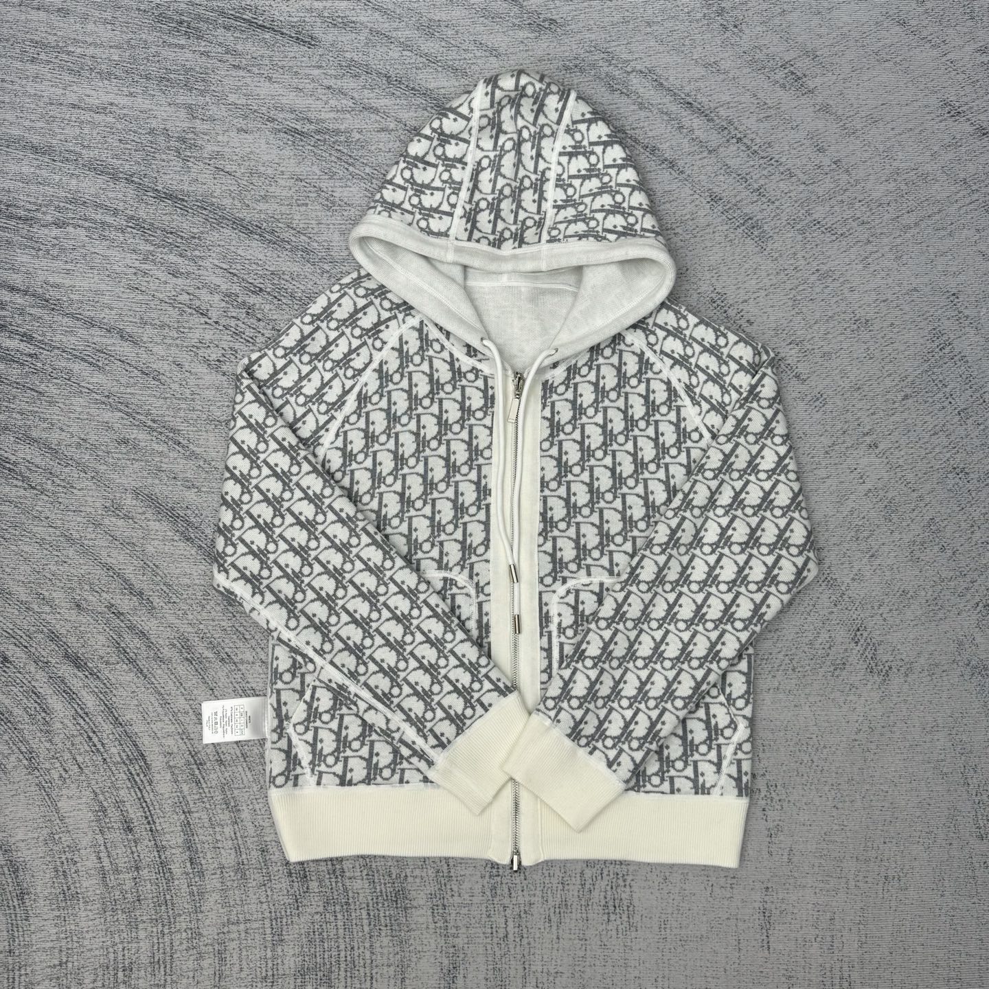 Dior Reversible Jacquard Cotton-Cashmere Blend Hoodie, Drawstring, Pockets 6 i1759092580721 5992 0 4