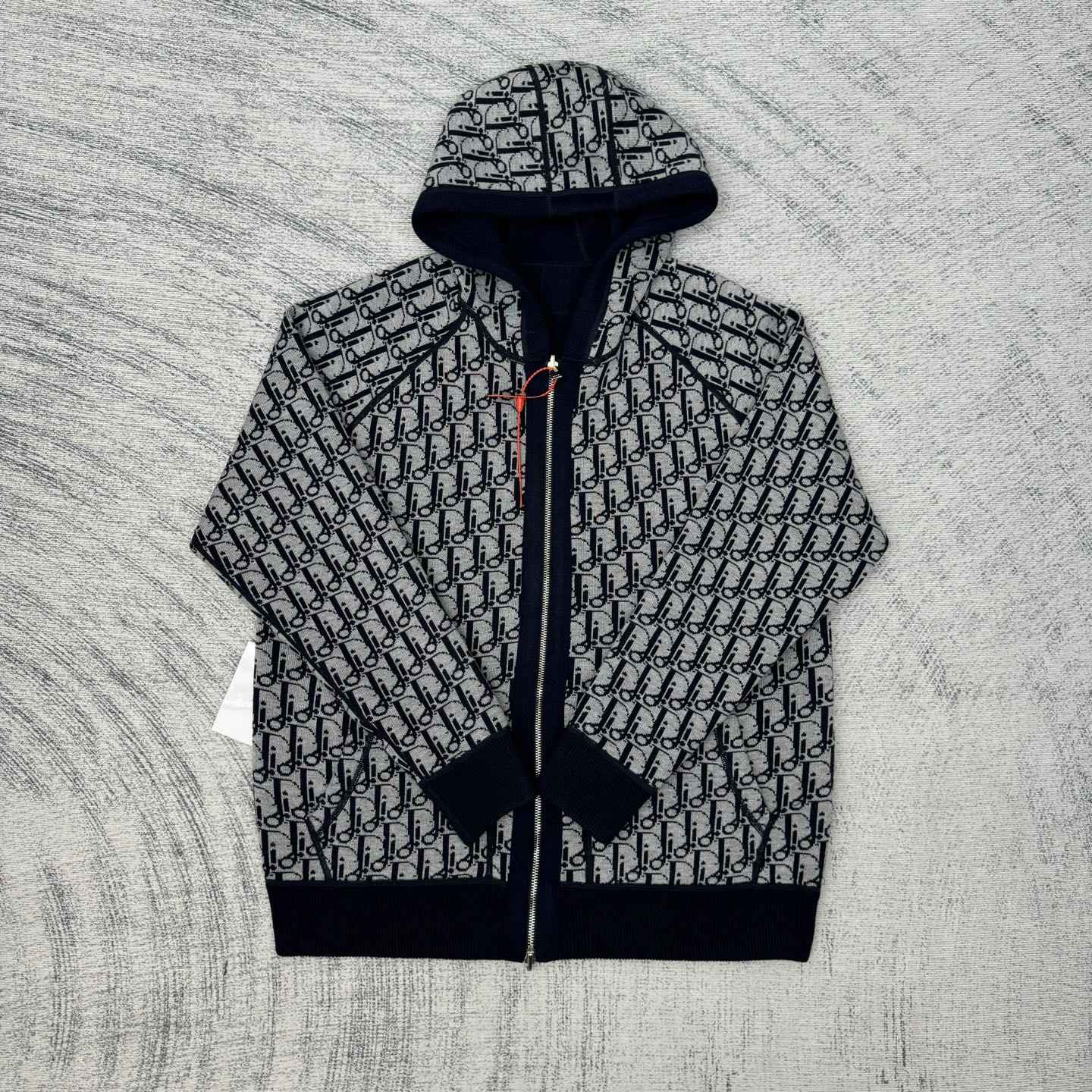 Dior Oblique Jacquard Cotton-Cashmere Blend Zip-Up Hoodie 5 i1759092711740 4827 0 9