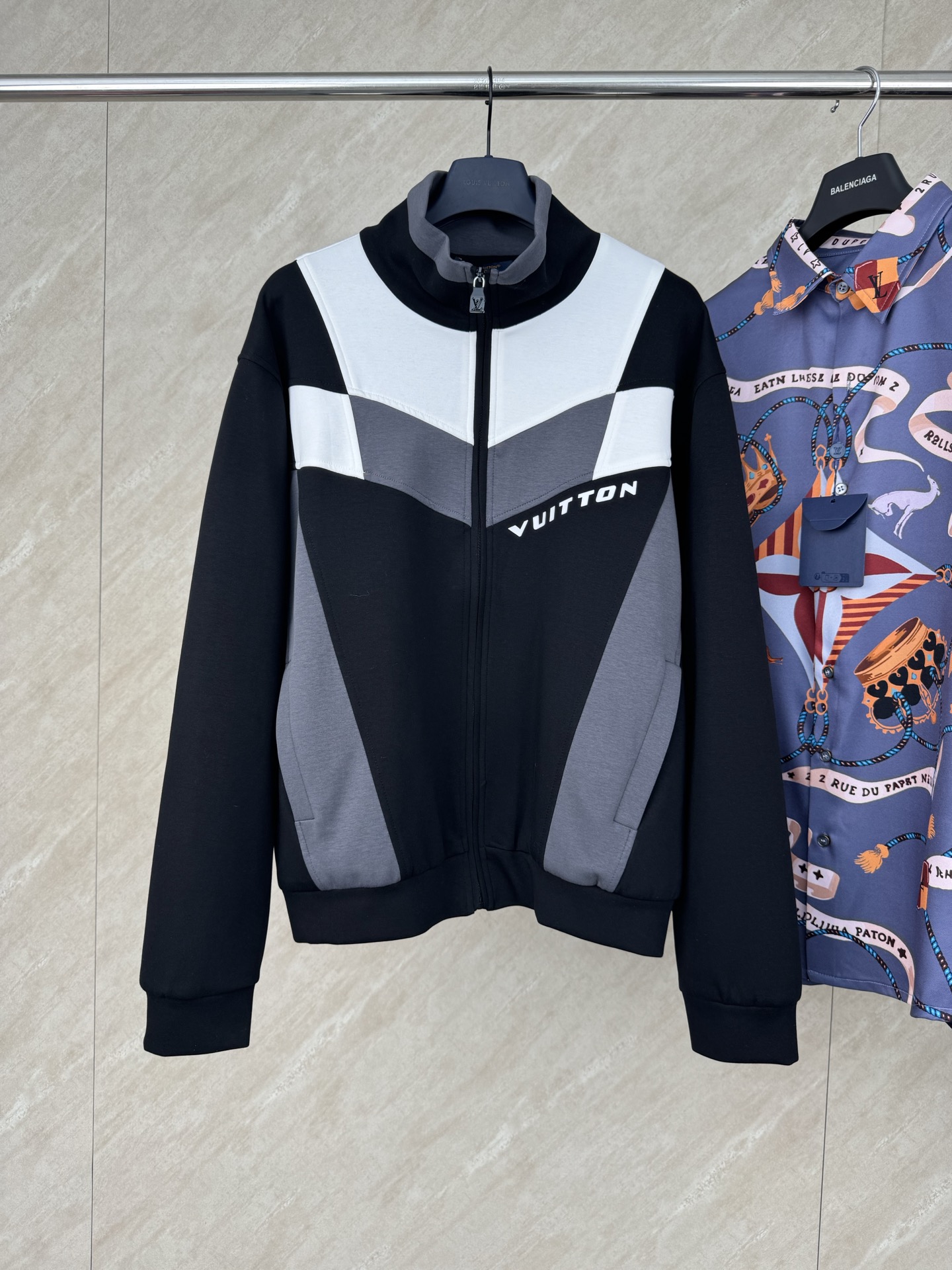P290 Sudadera para jogging empalmada 1V Sudadera de manga larga talla s/m/l/xl Confeccionada en tejido de punto compues…