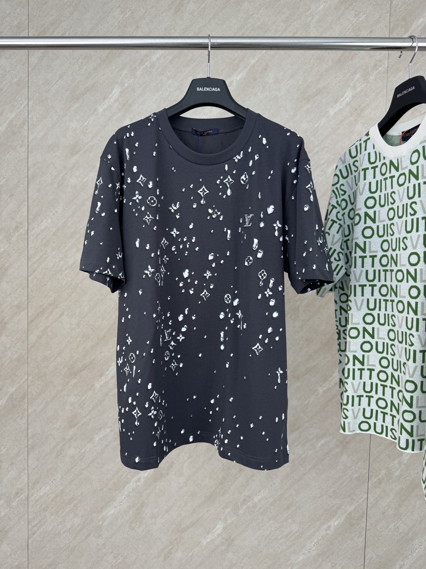 P135 1V 2026 SS primavera y verano nueva camiseta de manga corta tejida con cuello redondo talla s m l xl