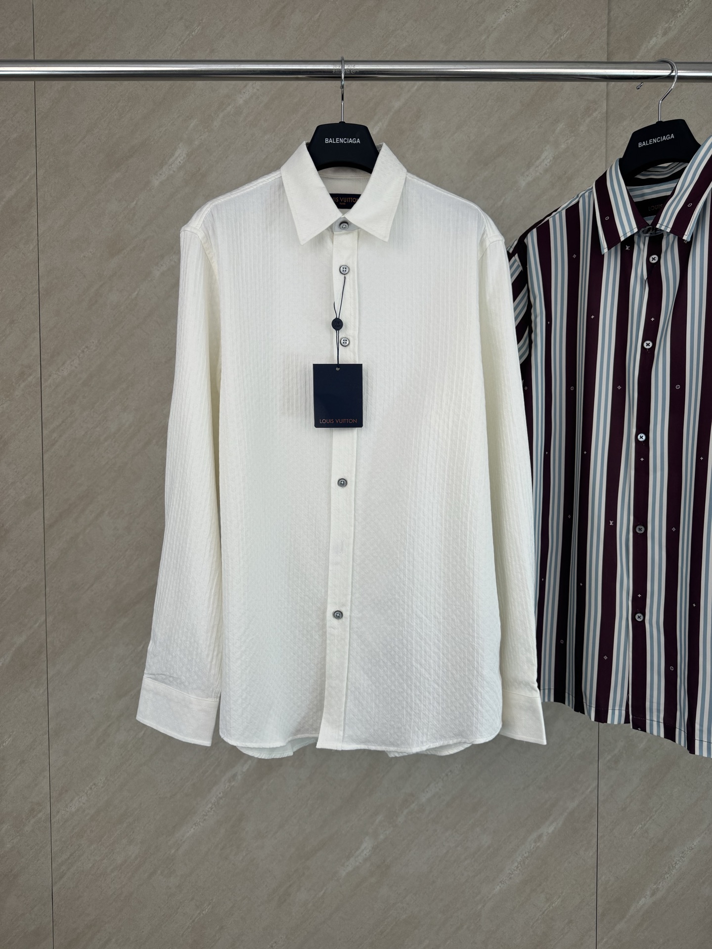 P245 1v 25SS algodón mezcla de algodón camisa manga larga talla s m l xl