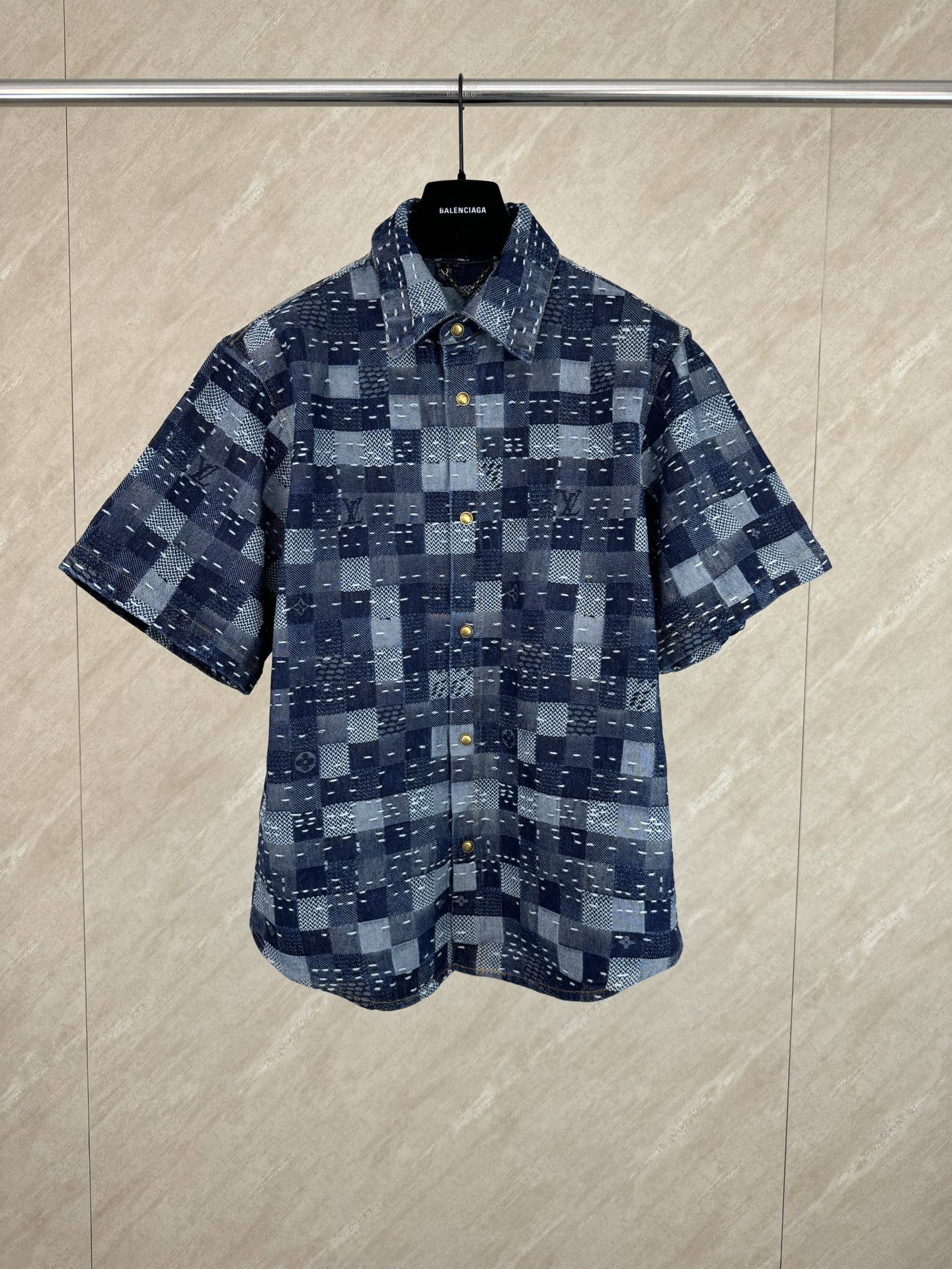P190 1v 25ss nueva chaqueta vaquera tipo túnica de manga corta talla s m l xl de la serie otoño e invierno 2025 creada …