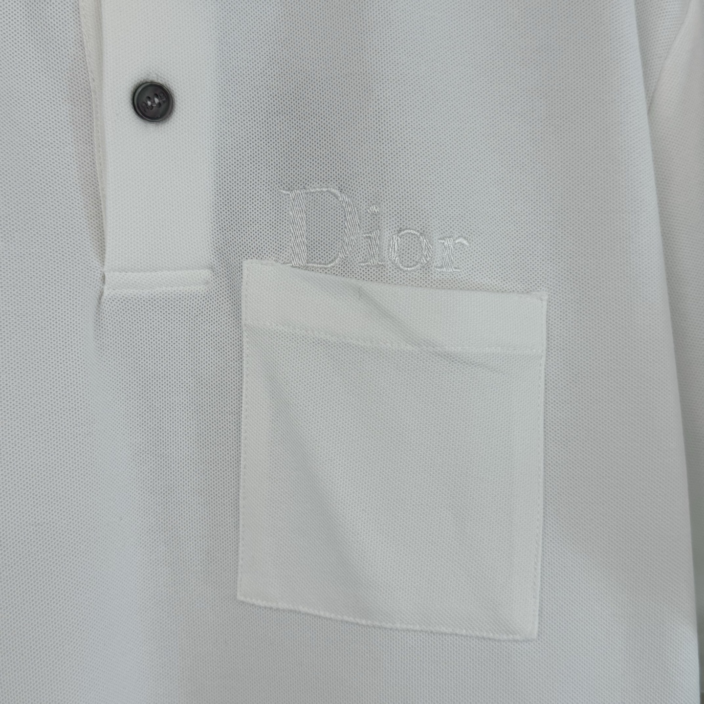 Dior Dior 迪奥 26SS 春夏新款口袋logo字母刺绣高品质翻领Polo短袖