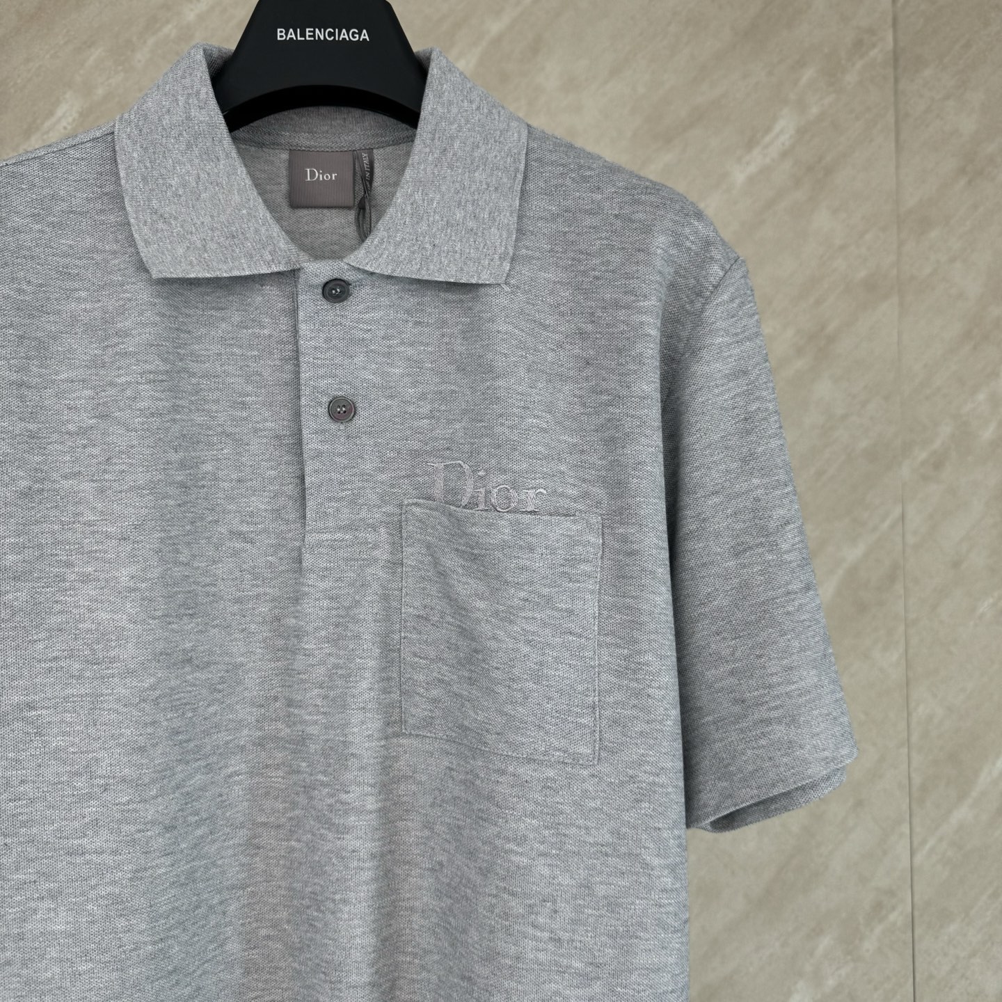 Dior Dior 迪奥 26SS 春夏新款口袋logo字母刺绣高品质翻领Polo短袖