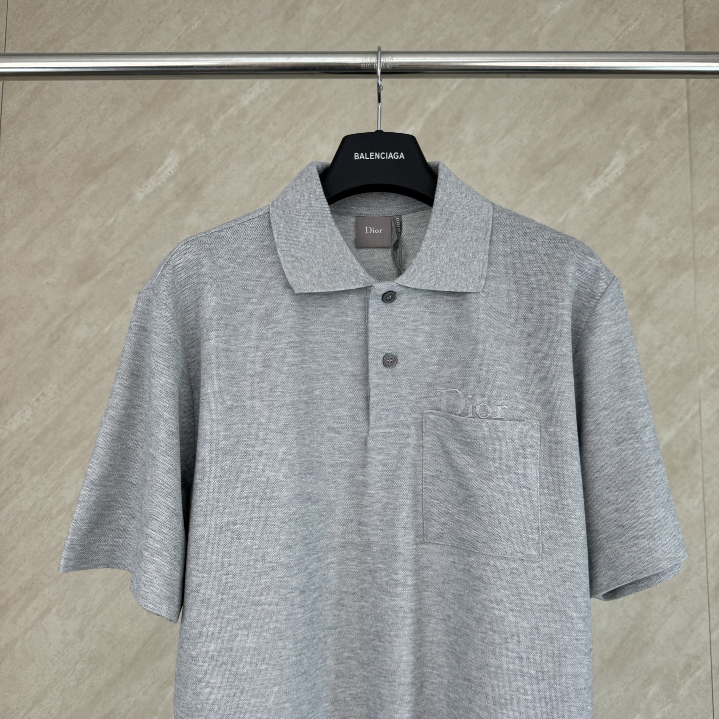 Dior Dior 迪奥 26SS 春夏新款口袋logo字母刺绣高品质翻领Polo短袖