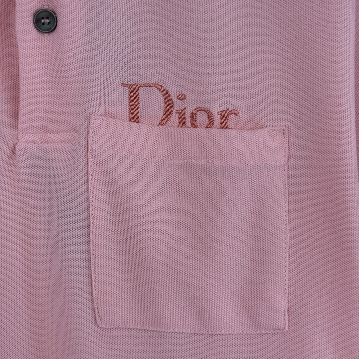 Dior Dior 迪奥 26SS 春夏新款口袋logo字母刺绣高品质翻领Polo短袖