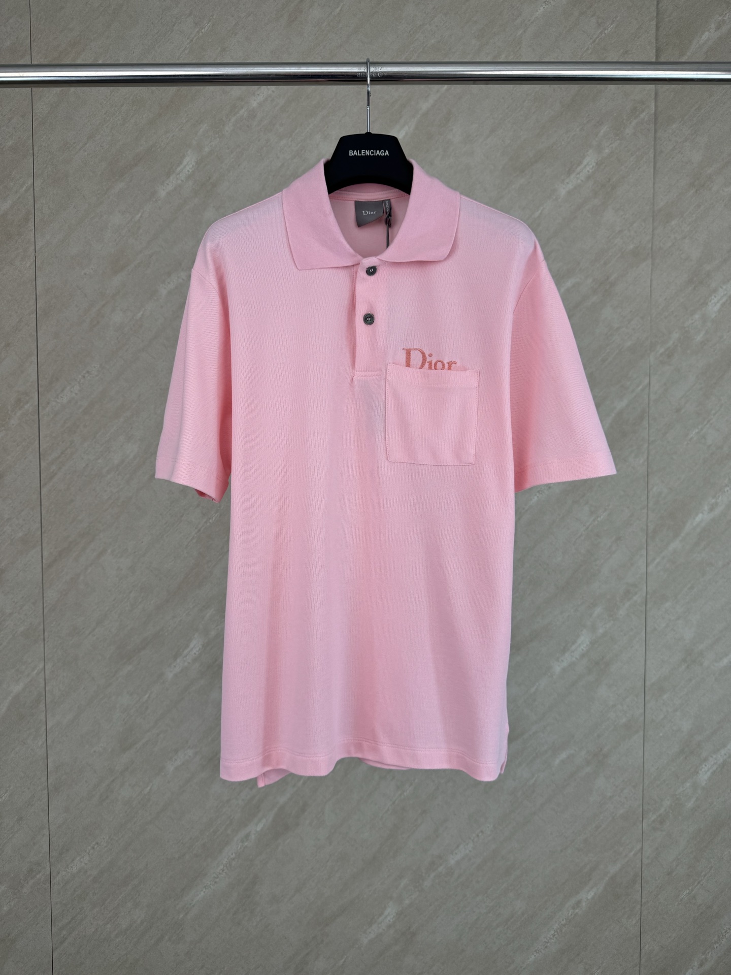 Dior Dior 迪奥 26SS 春夏新款口袋logo字母刺绣高品质翻领Polo短袖
