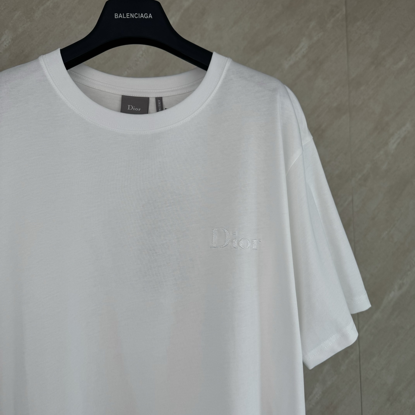 Dior Dior 迪奥 26ss 新款口袋刺绣高品质棉质圆领短袖