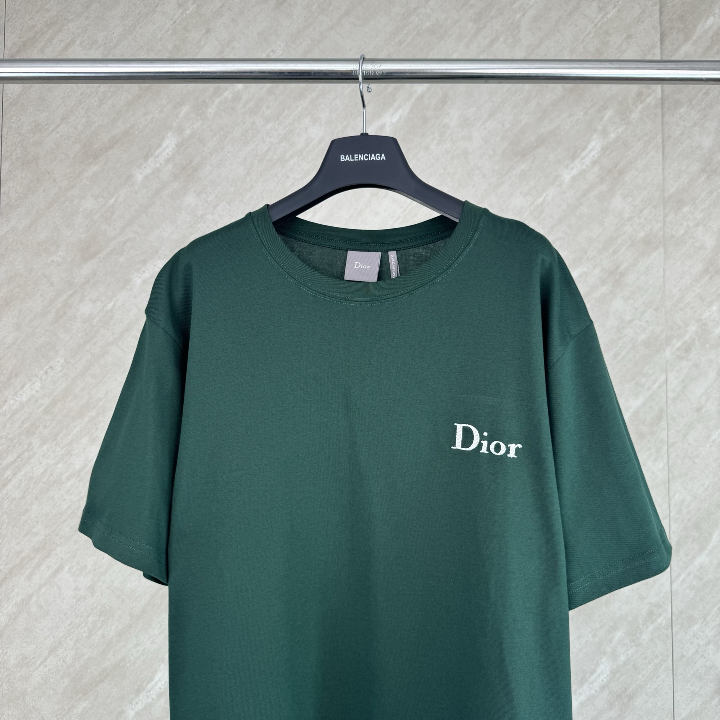 Dior Dior 迪奥 26ss 新款口袋刺绣高品质棉质圆领短袖