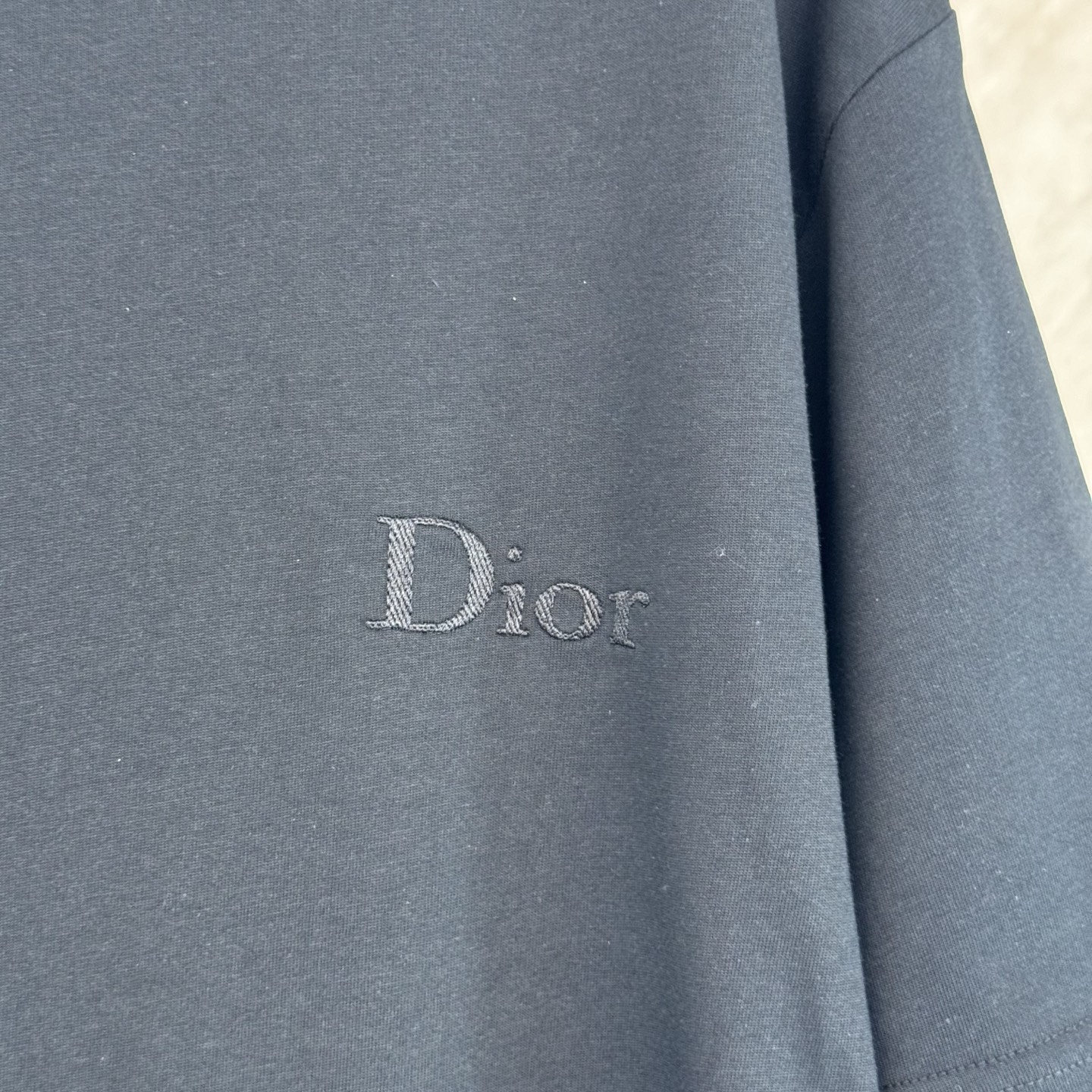 Dior Dior 迪奥 26ss 新款口袋刺绣高品质棉质圆领短袖