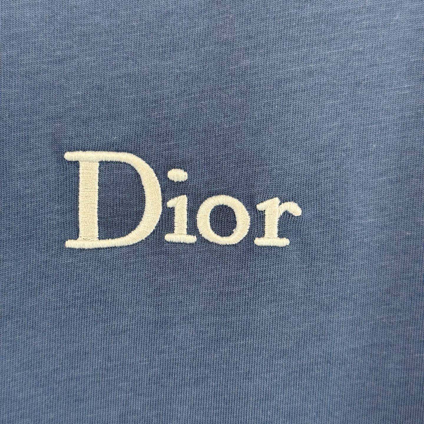 Dior Dior 迪奥 2026新款字母刺绣短袖T恤