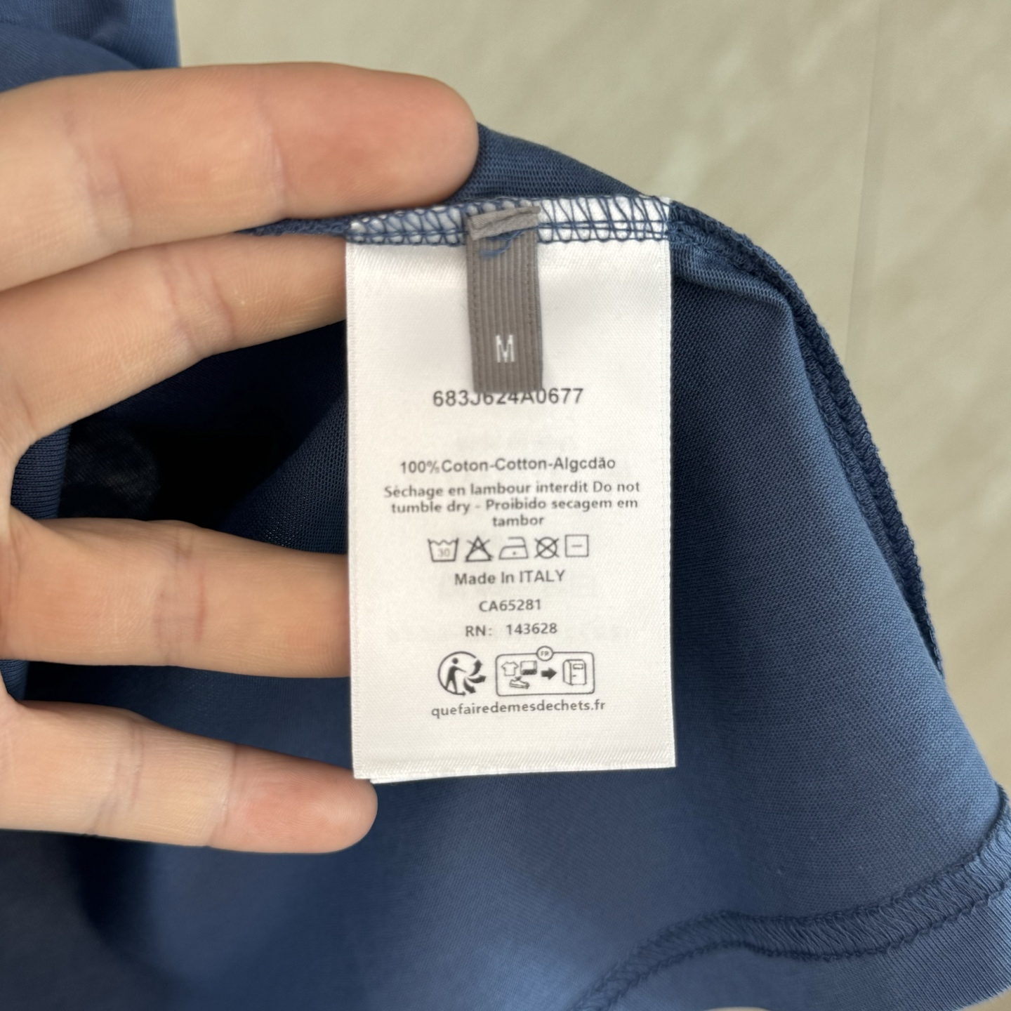 Dior Dior 迪奥 2026新款字母刺绣短袖T恤