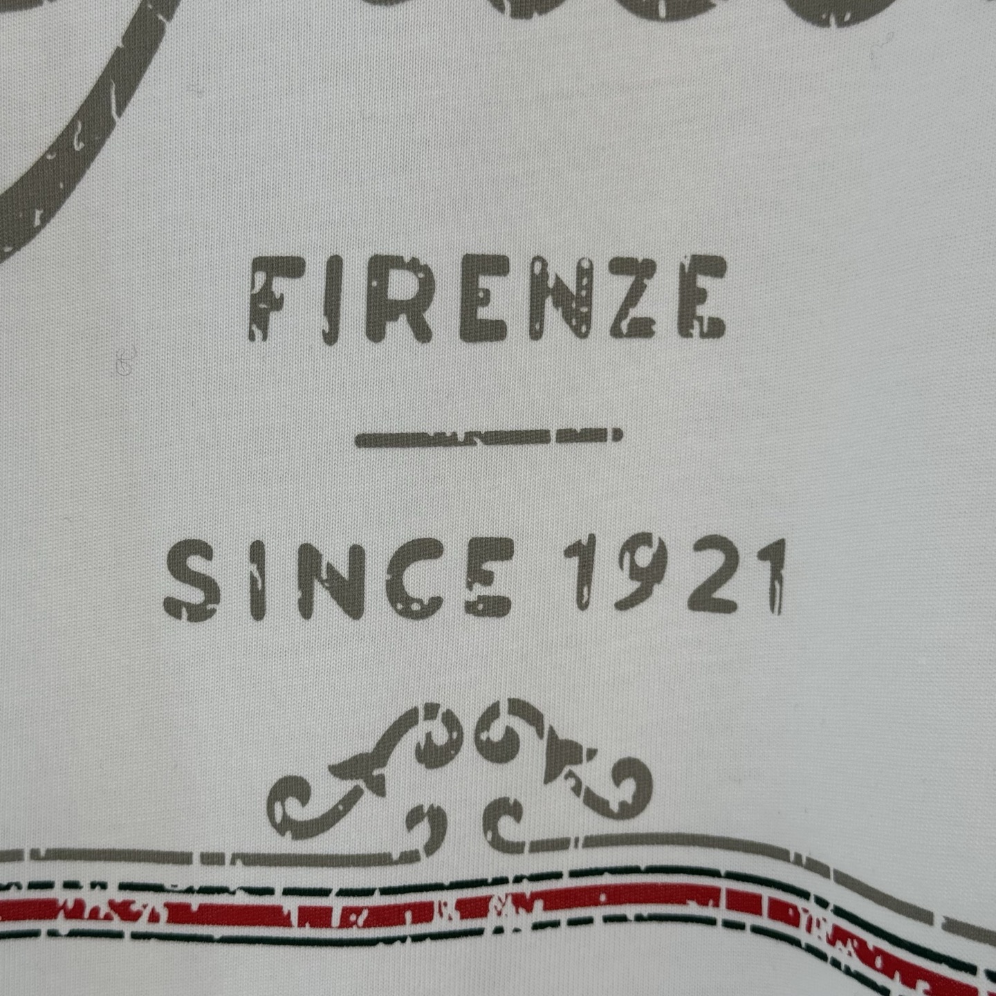Gucci Gucci 古奇 26ss春夏新款典藏标识“Gucci Firenze Since 1921”短袖T恤