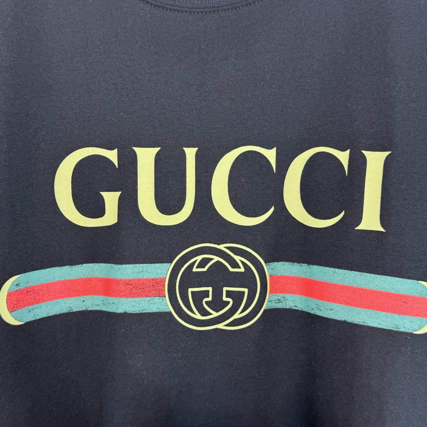 Gucci Gucci 古奇 2026春夏系列 款双G字母logo印花短袖T恤