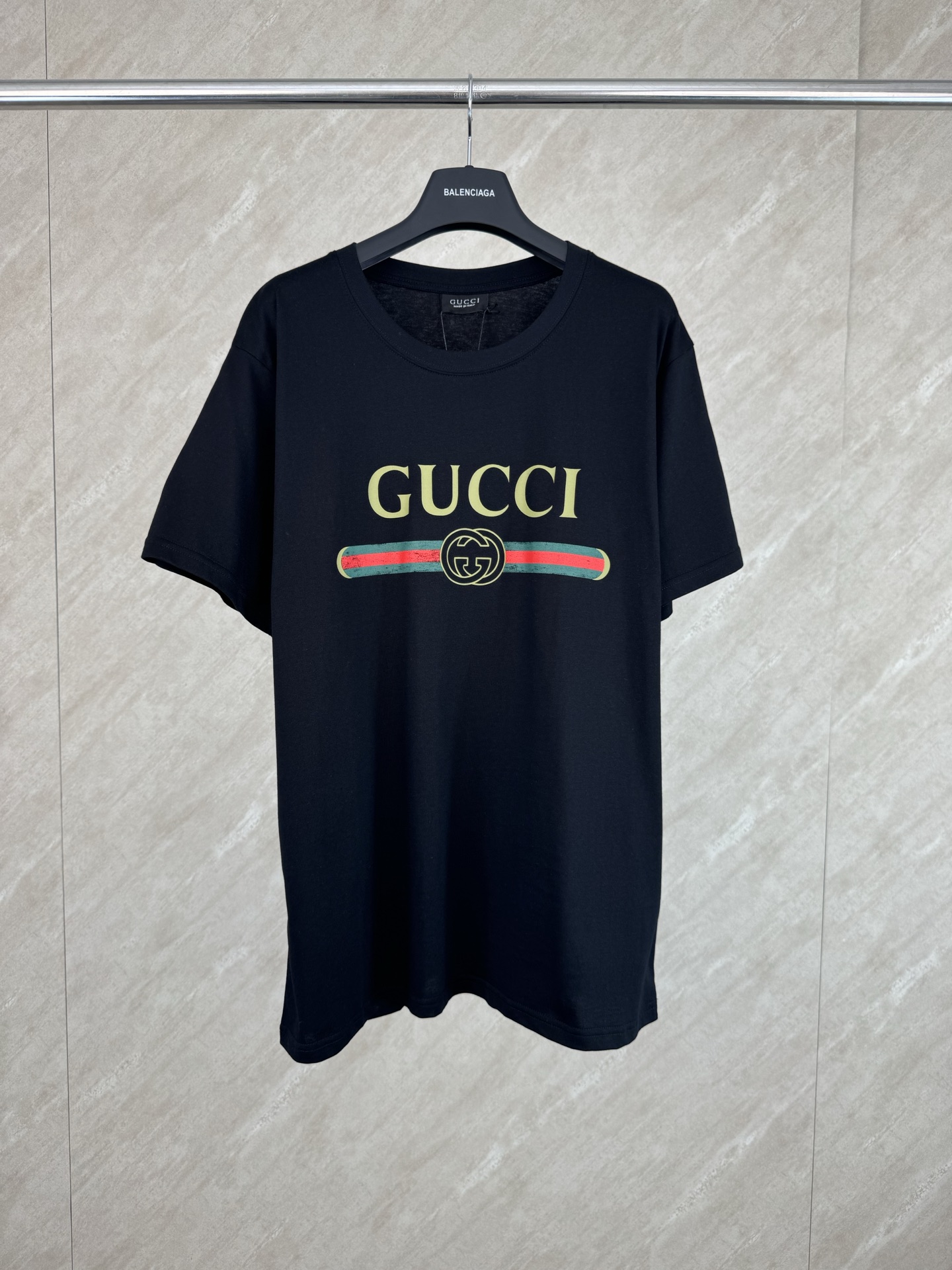 Gucci Gucci 古奇 2026春夏系列 款双G字母logo印花短袖T恤