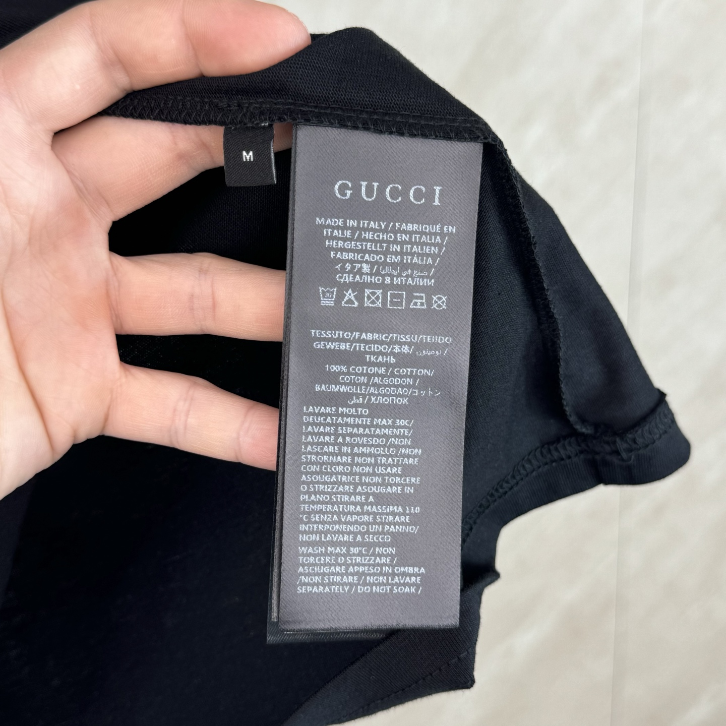 Gucci Gucci 古奇 2026春夏系列 款双G字母logo印花短袖T恤