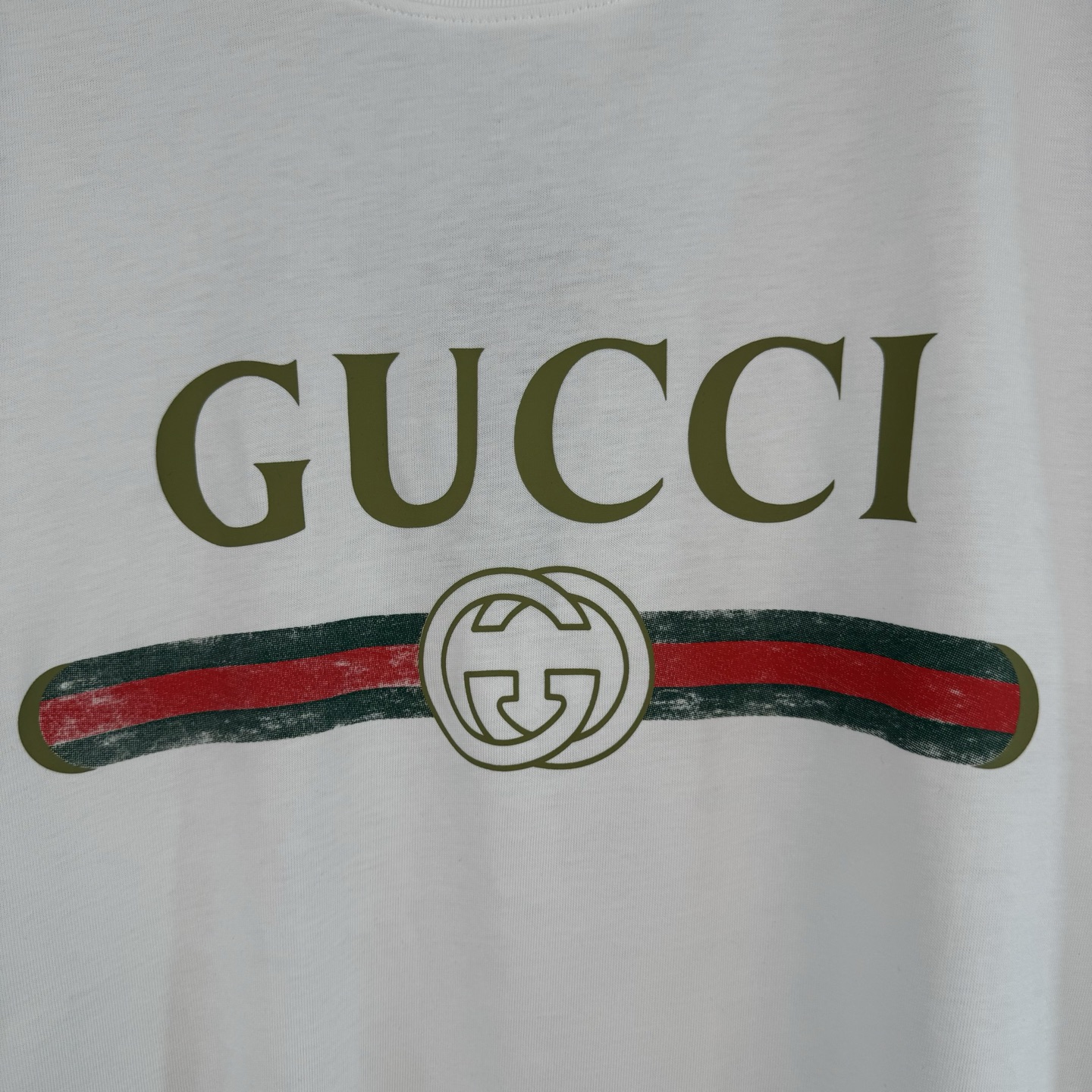 Gucci Gucci 古奇 2026春夏系列 款双G字母logo印花短袖T恤