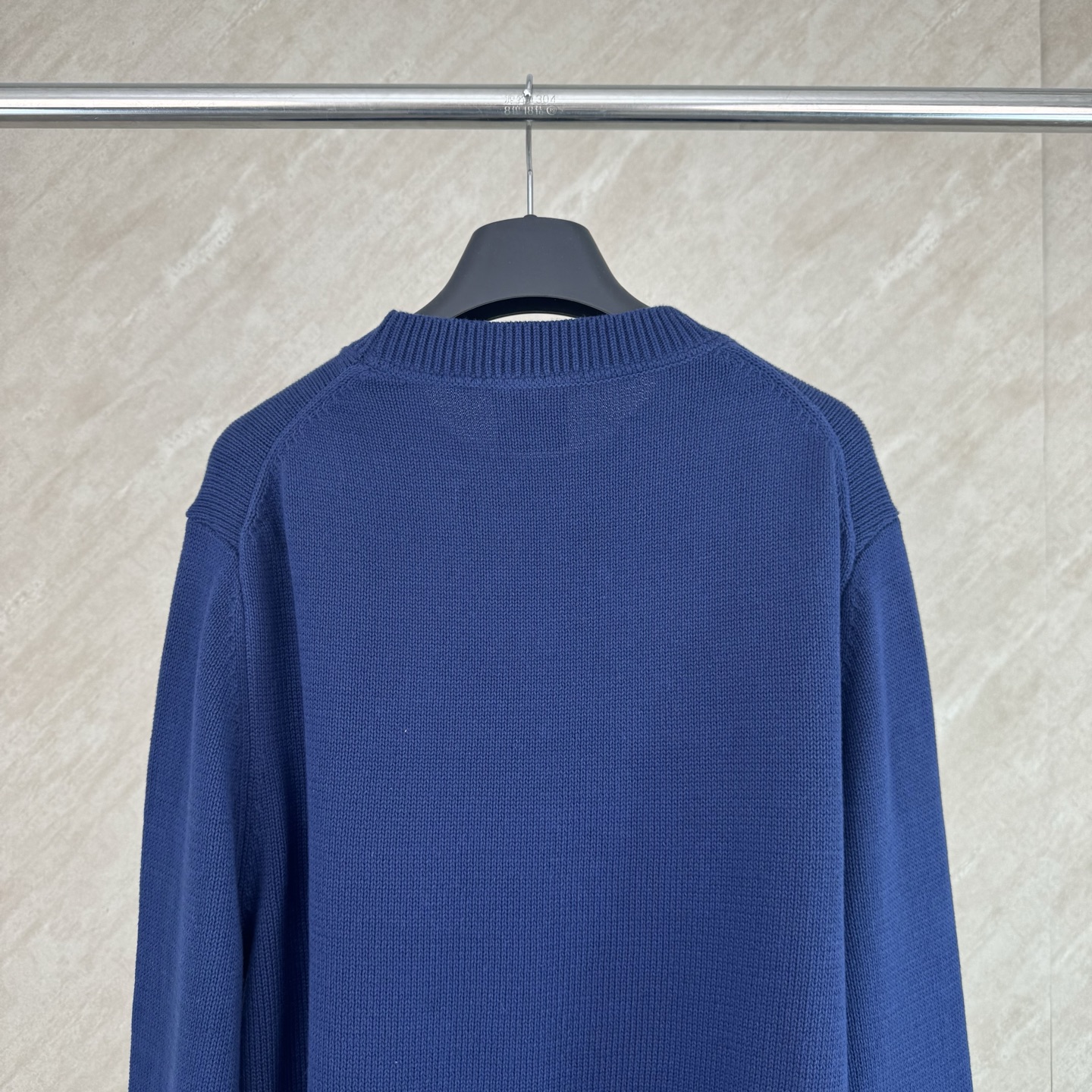 Dior Dior 迪奥 SS26新款 Obilque拼接字母口袋袖肘针织衫毛衣