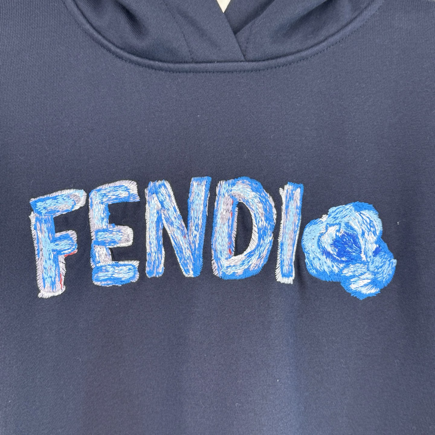 Fendi FENDI 芬迪 饰刺绣连帽卫衣