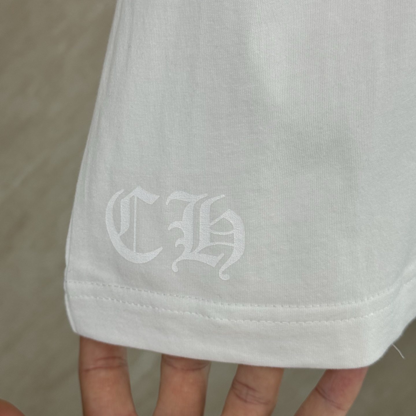 Chrome Hearts Chrome Hearts 克罗心 26SS字母印花短袖T恤