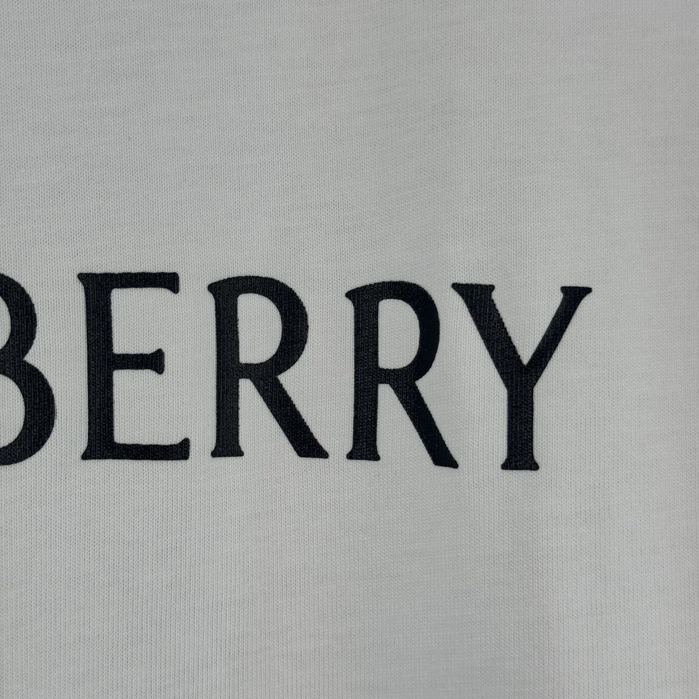 Burberry Burberry 巴宝莉 BBr字母徽标装饰棉质短袖T恤
