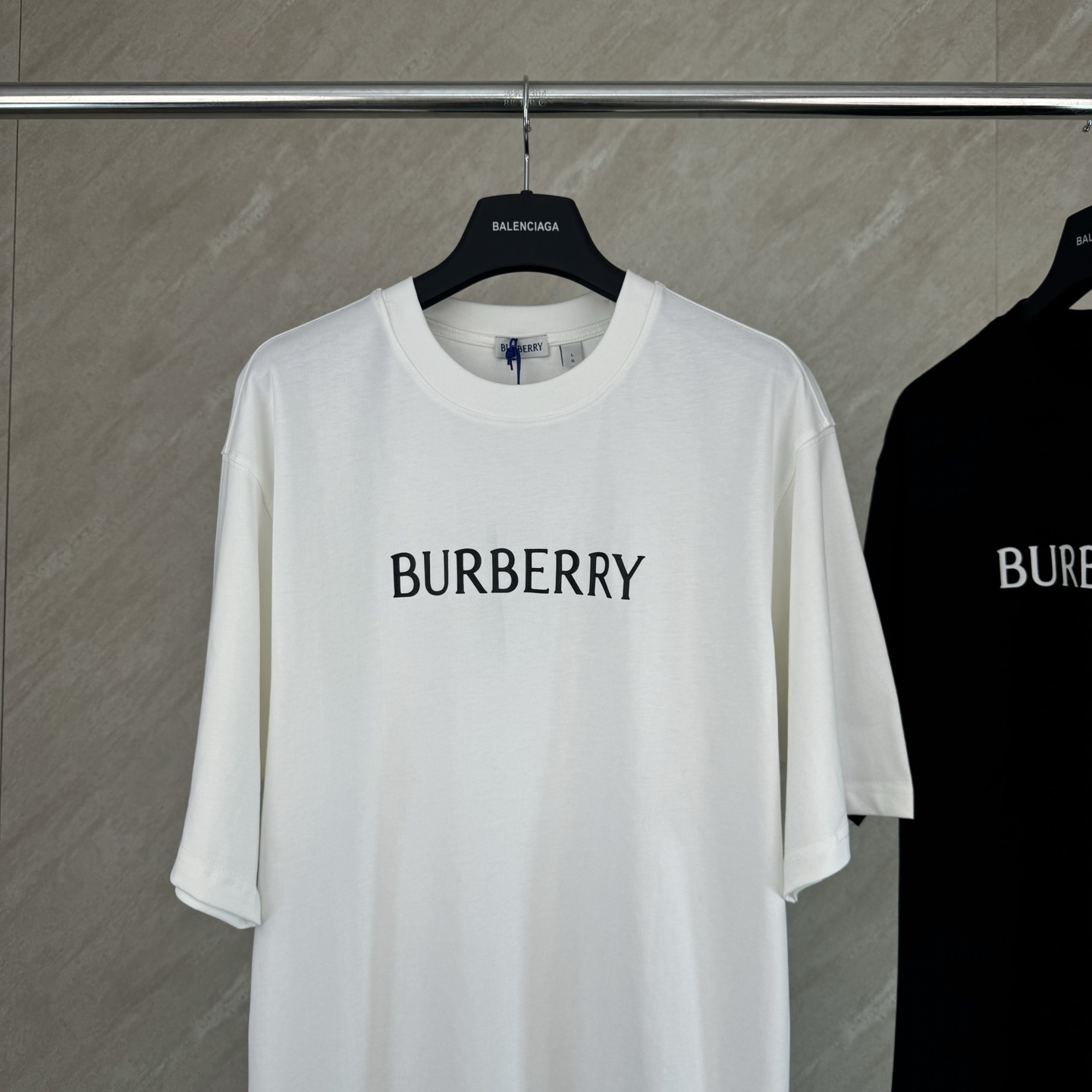 Burberry Burberry 巴宝莉 BBr字母徽标装饰棉质短袖T恤