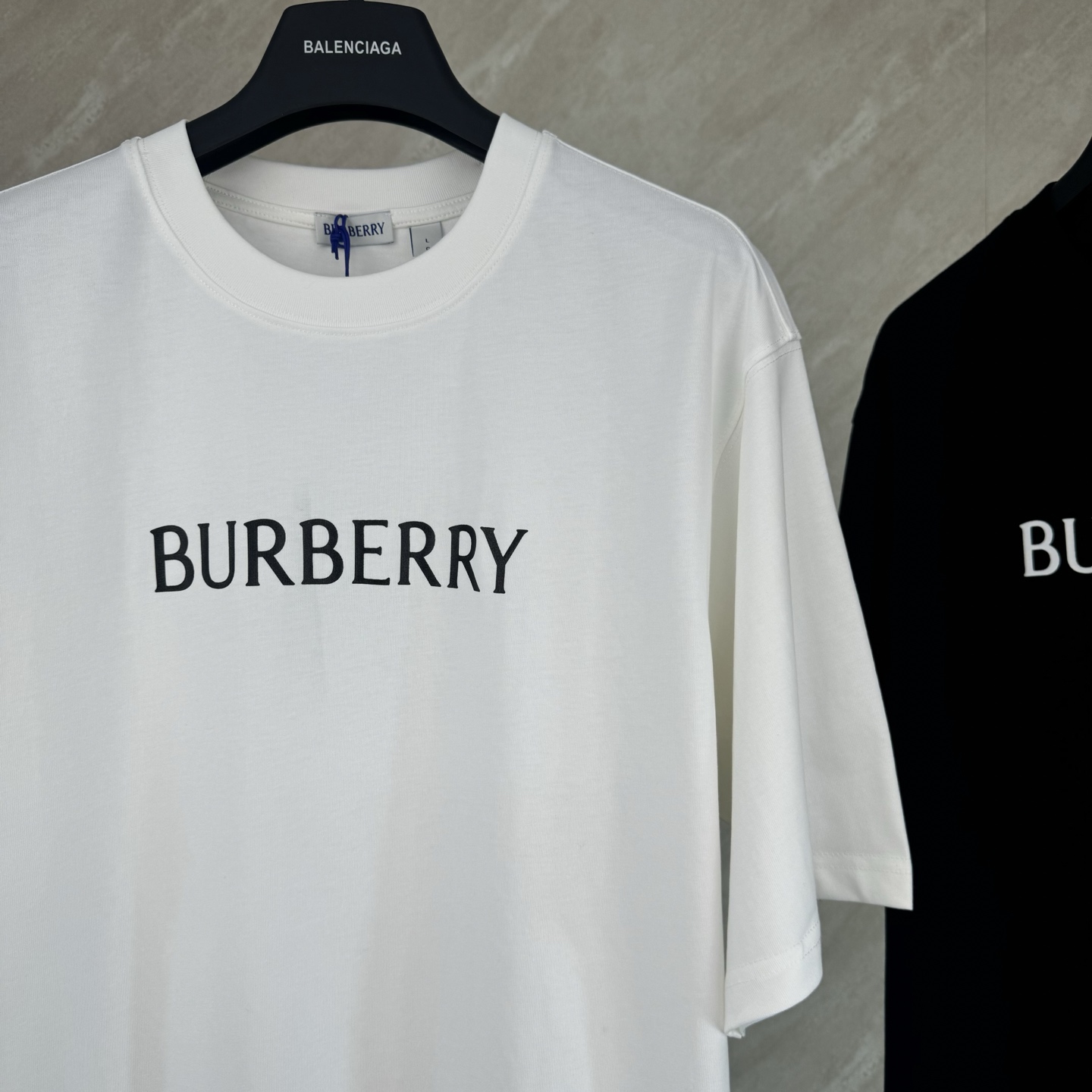 Burberry Burberry 巴宝莉 BBr字母徽标装饰棉质短袖T恤