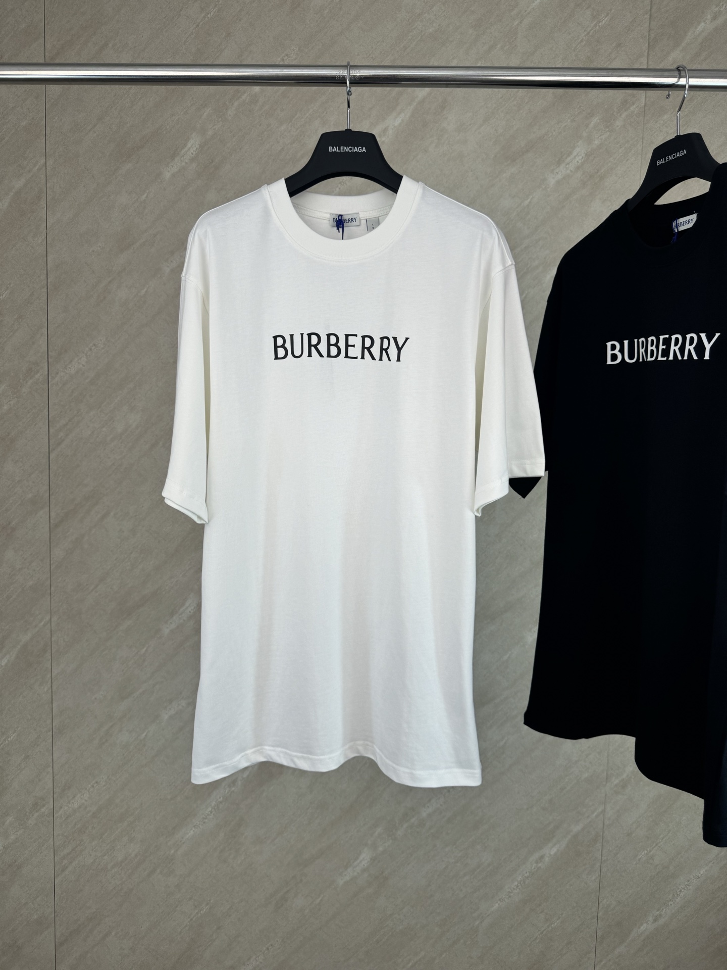 Burberry Burberry 巴宝莉 BBr字母徽标装饰棉质短袖T恤