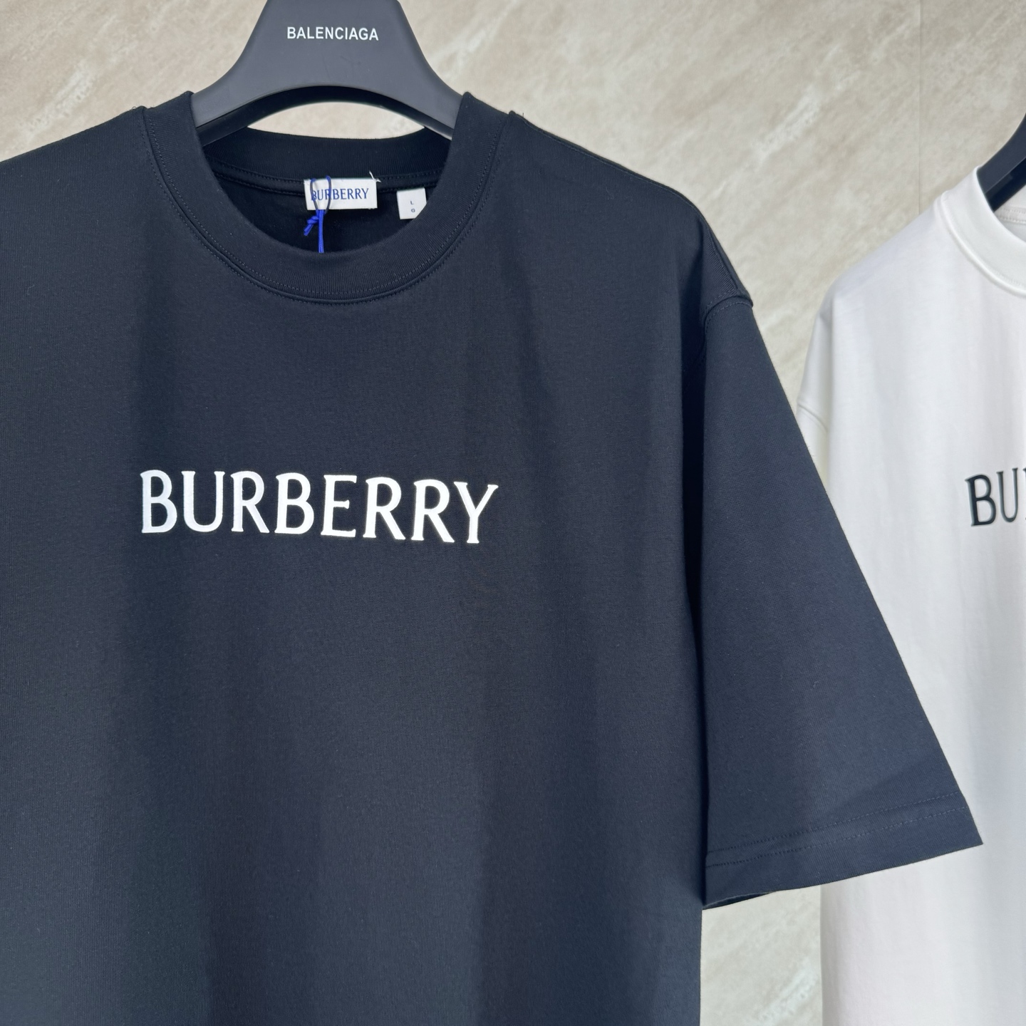 Burberry Burberry 巴宝莉 BBr字母徽标装饰棉质短袖T恤