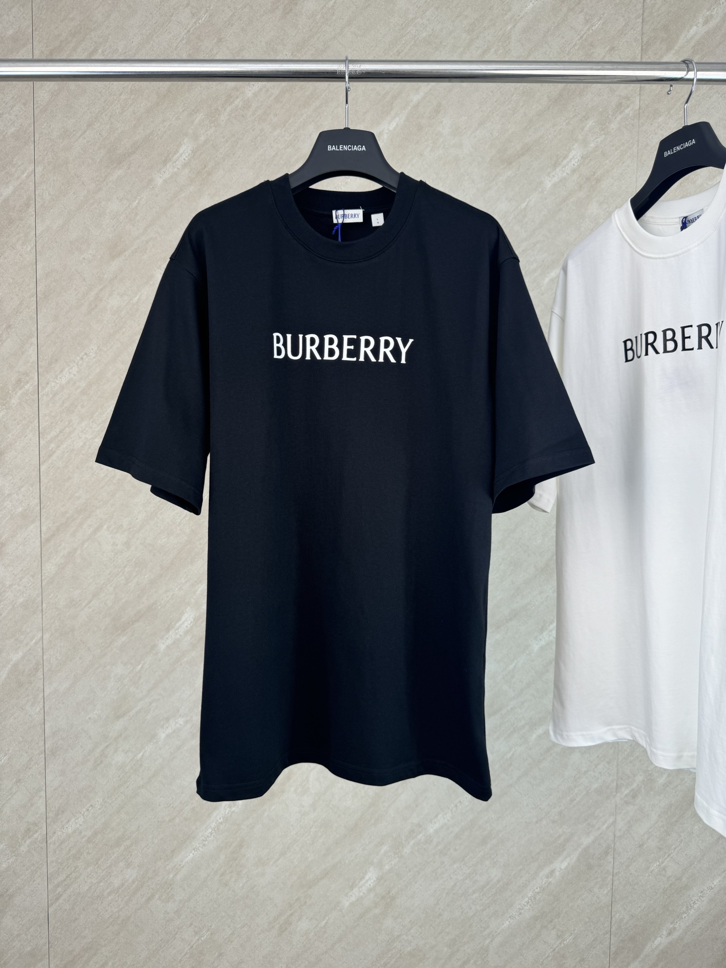 Burberry Burberry 巴宝莉 BBr字母徽标装饰棉质短袖T恤