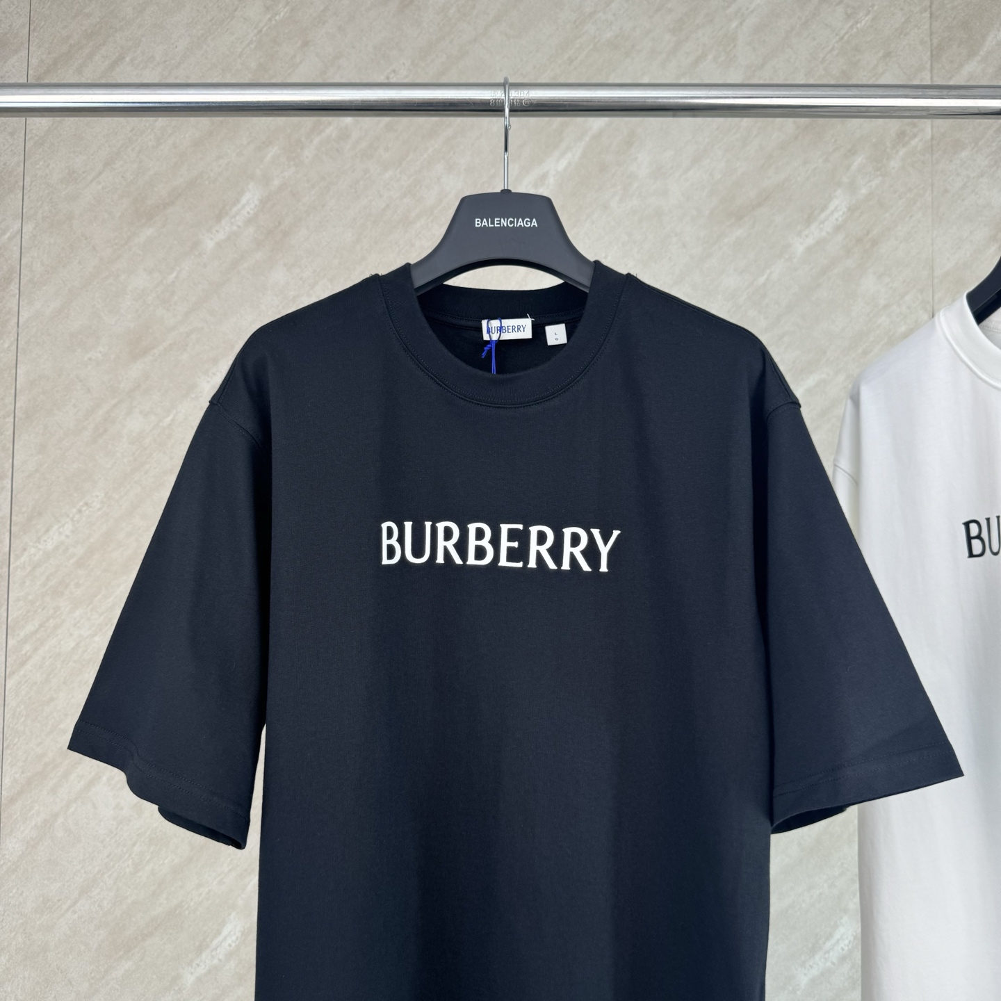 Burberry Burberry 巴宝莉 BBr字母徽标装饰棉质短袖T恤