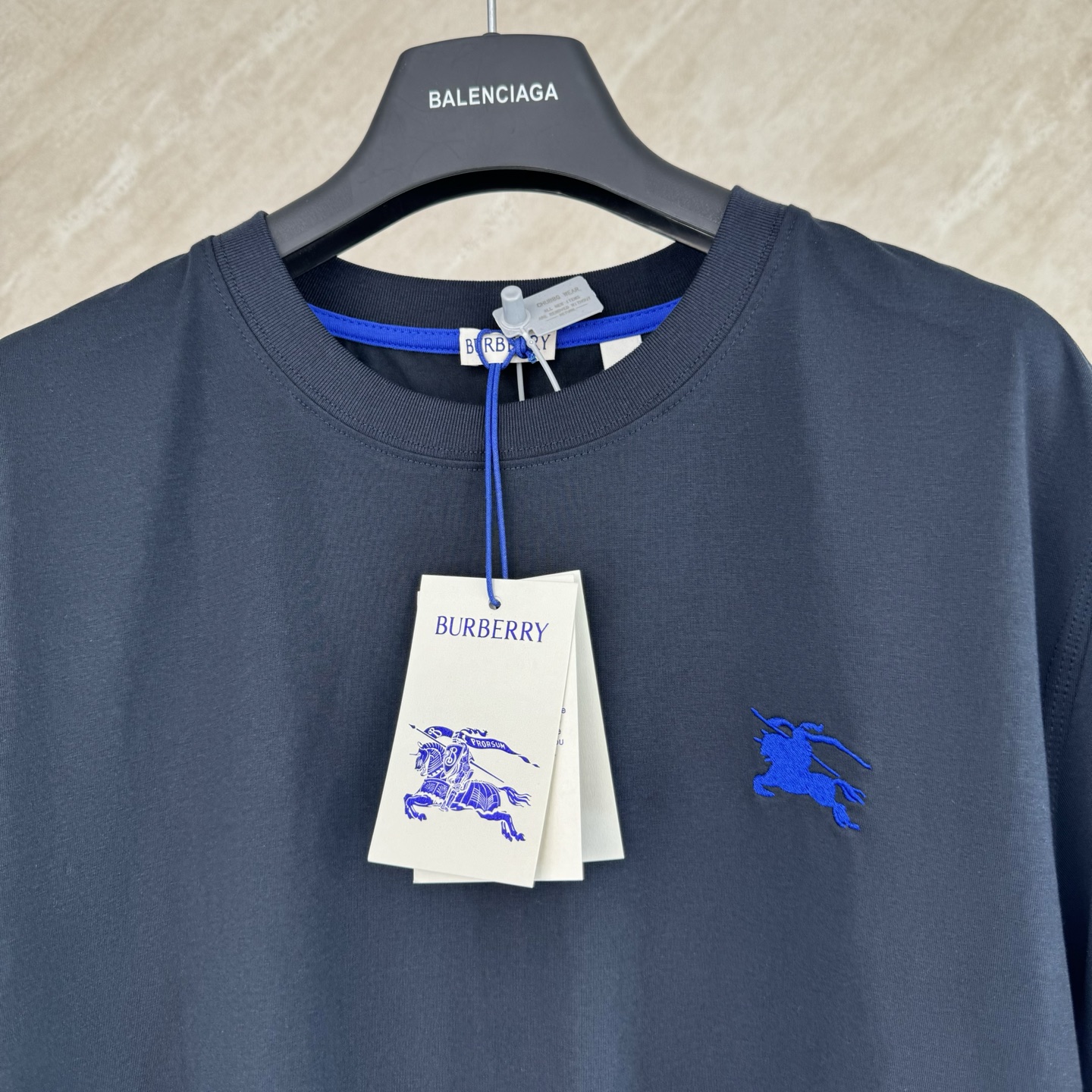 Burberry Burberry 巴宝莉 26SS马术骑士刺绣棉质短袖T恤