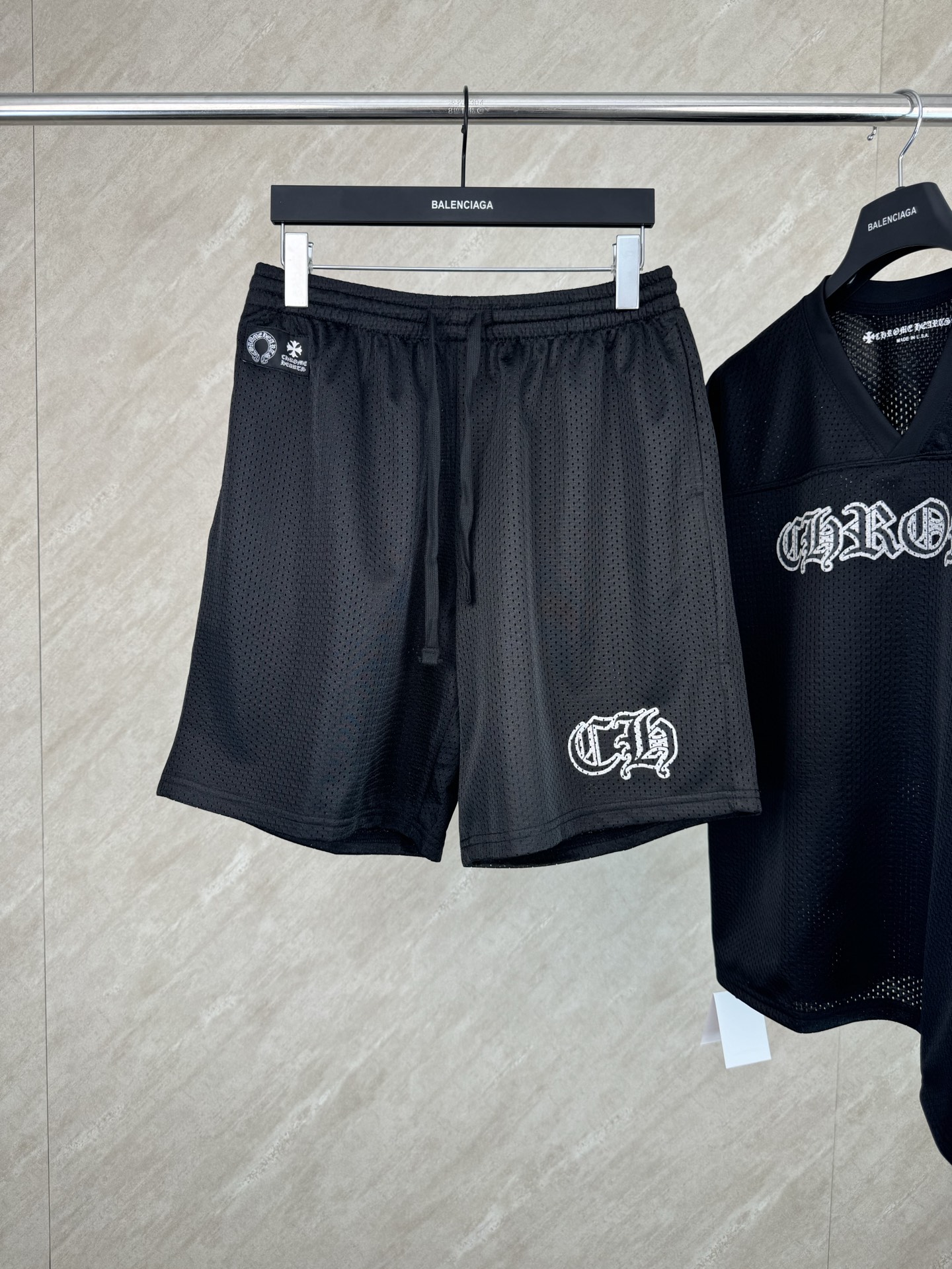 Chrome Hearts Chrome Hearts 克罗心 冰球服系列镀银休闲短裤