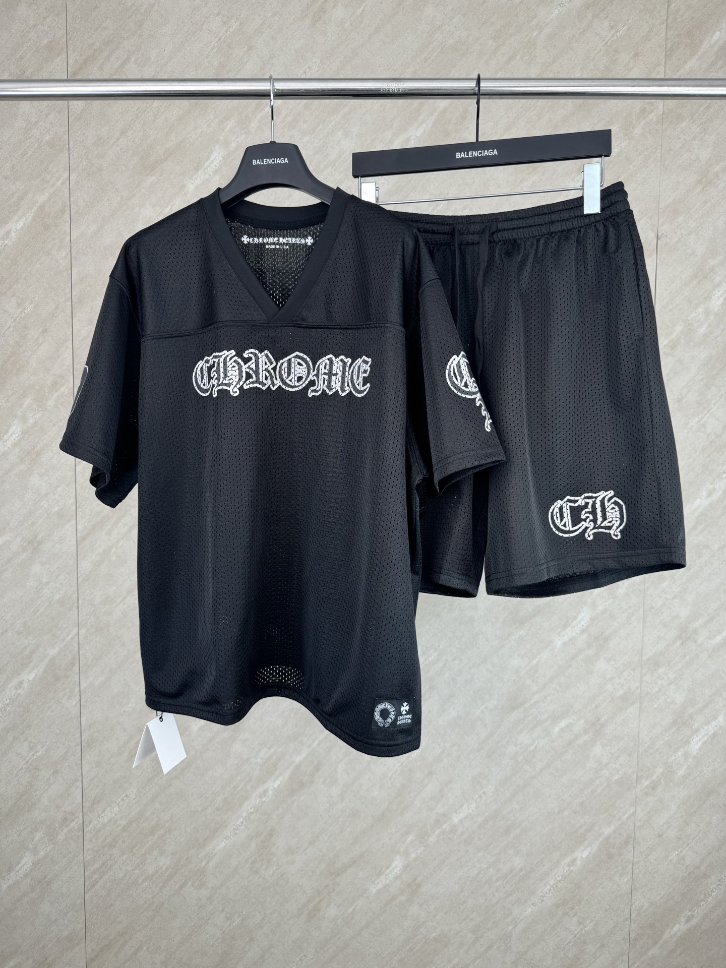 Chrome Hearts Chrome Hearts 克罗心 冰球服系列镀银休闲短裤